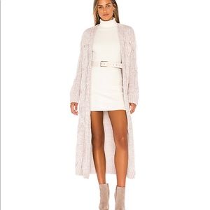 Free People cardigan in white